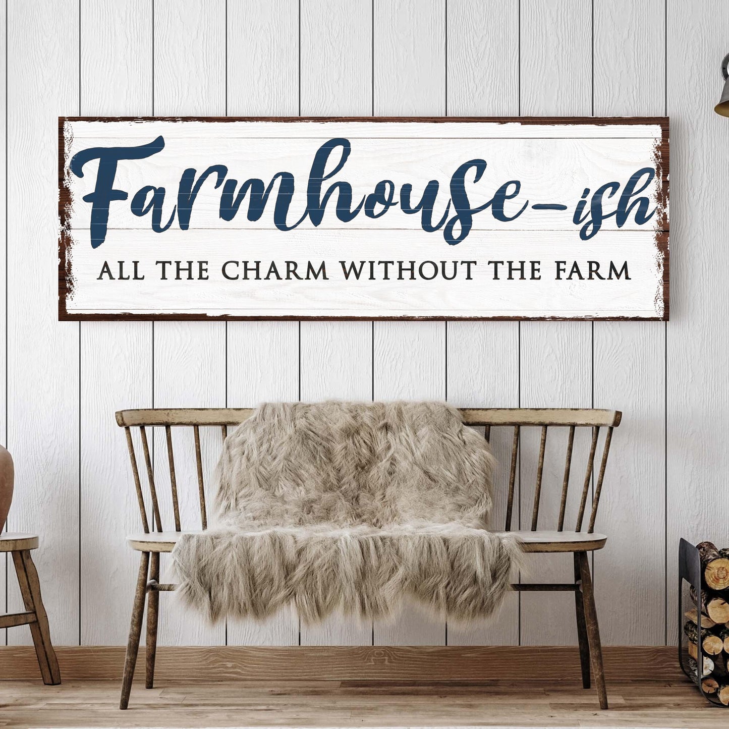 Farmhouse-Ish Sign VII