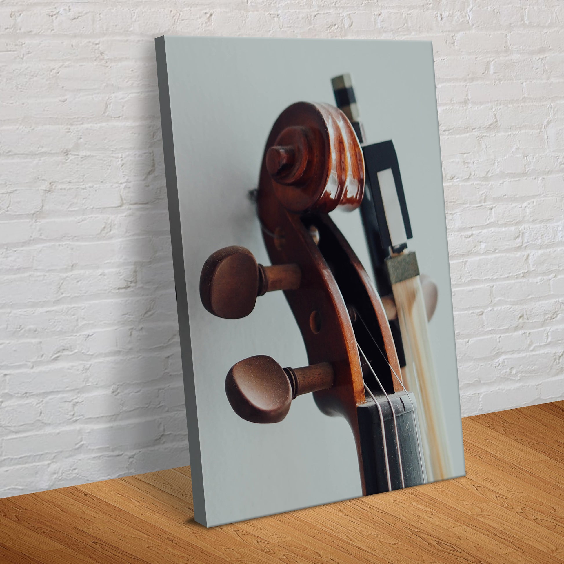 Cello Up Close Canvas Wall Art - Image by Tailored Canvases