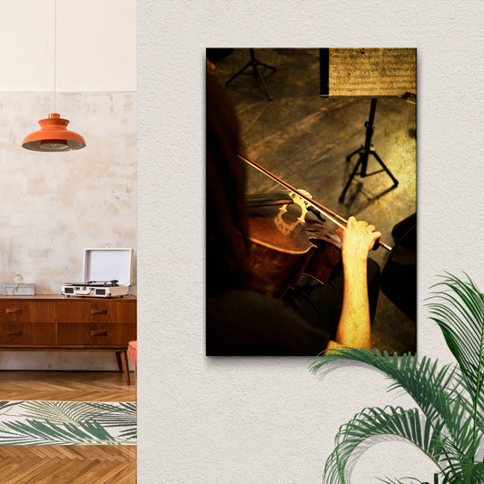 Music Genres Classical Rustic Canvas Wall Art - Image by Tailored Canvases