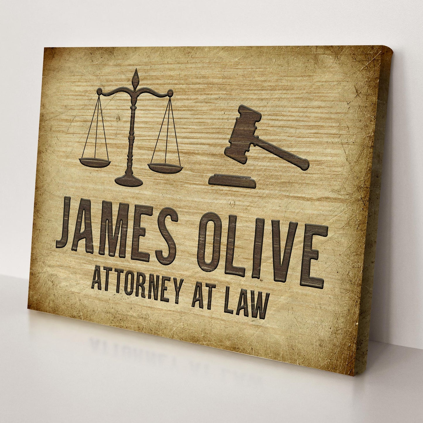 Lawyer Sign  - Image by Tailored Canvases