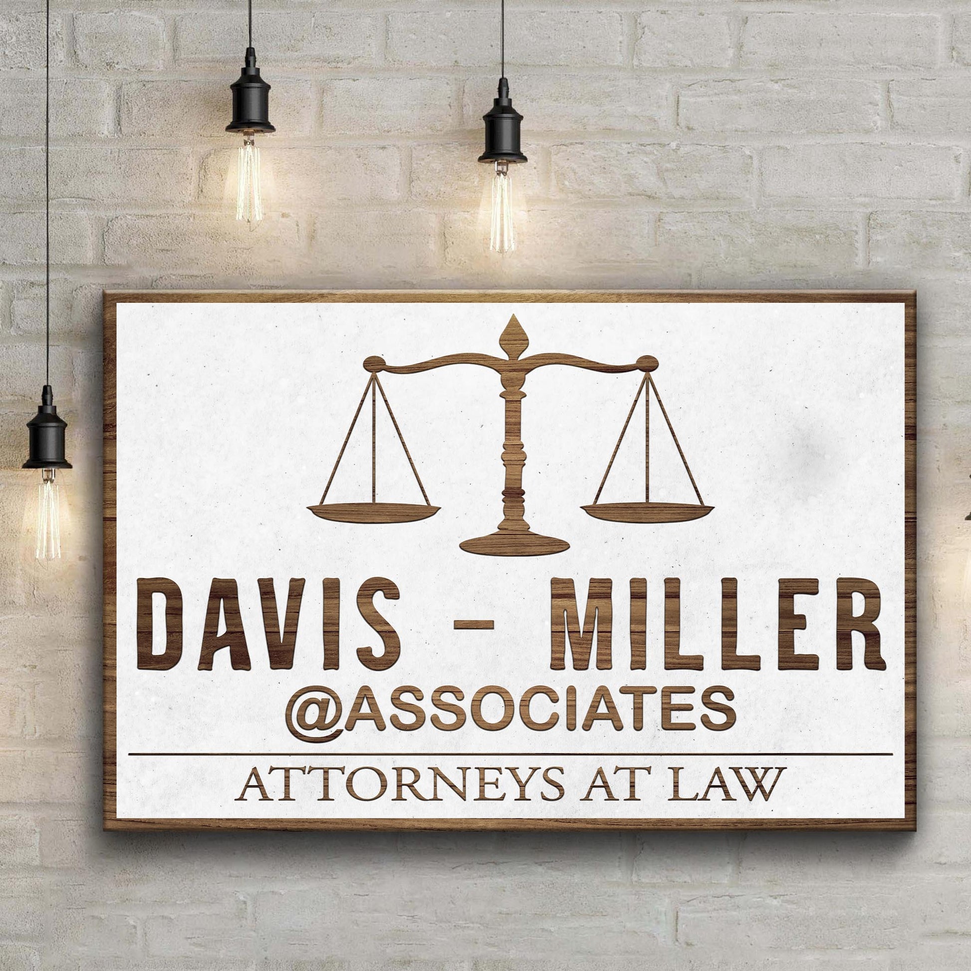 Lawyer Sign III Style 2 - Image by Tailored Canvases
