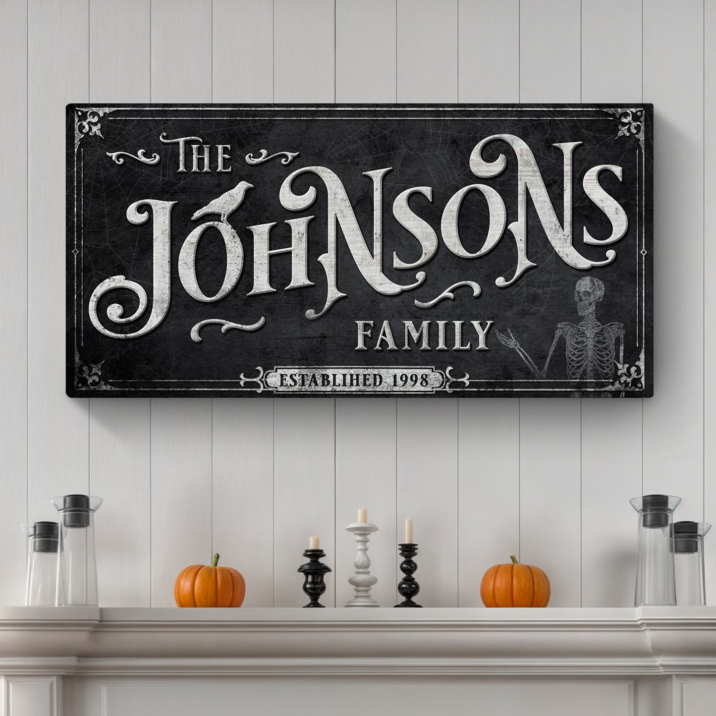 Personalized Gothic Sign III  - Image by Tailored Canvases