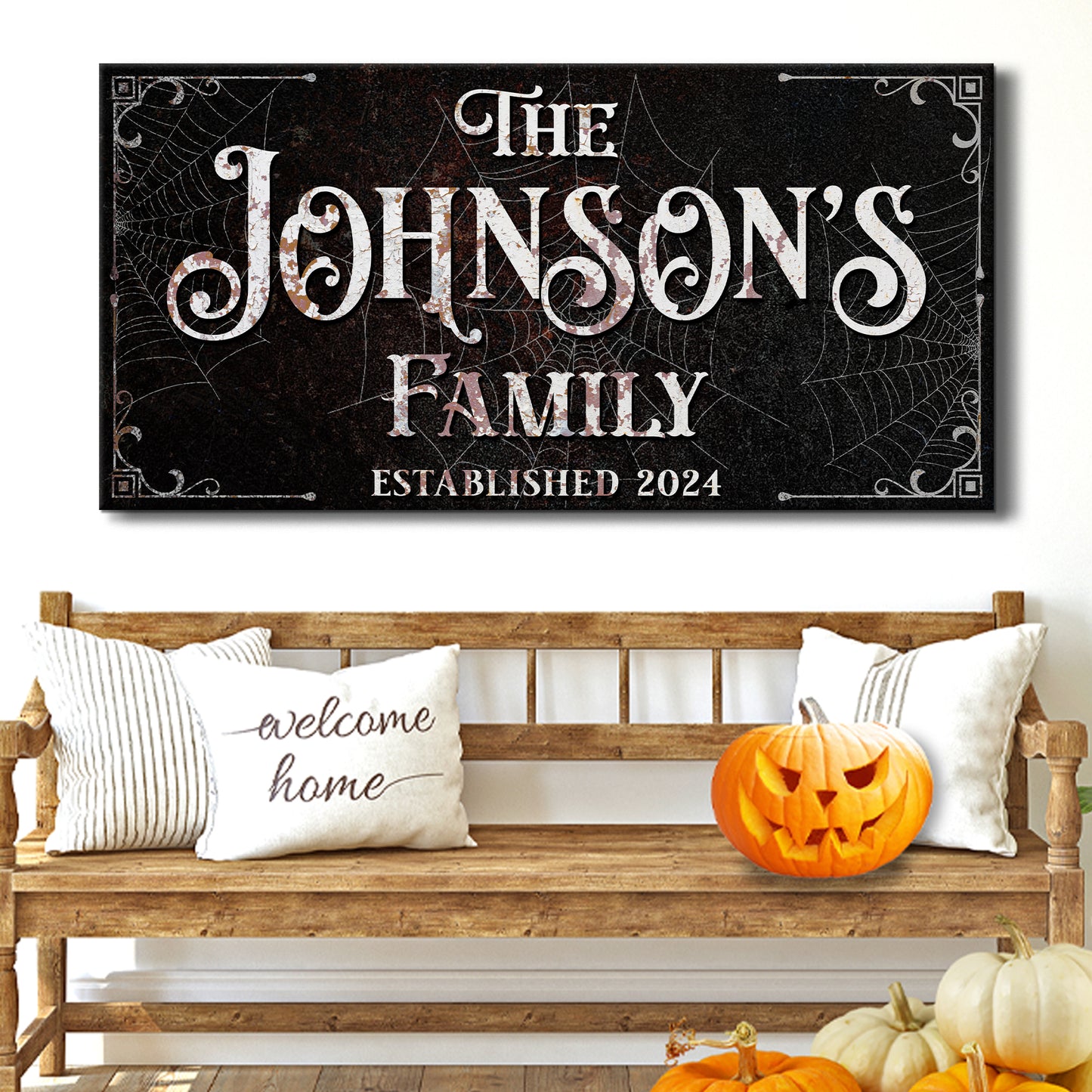 Personalized Gothic Sign Style 2 - Image by Tailored Canvases