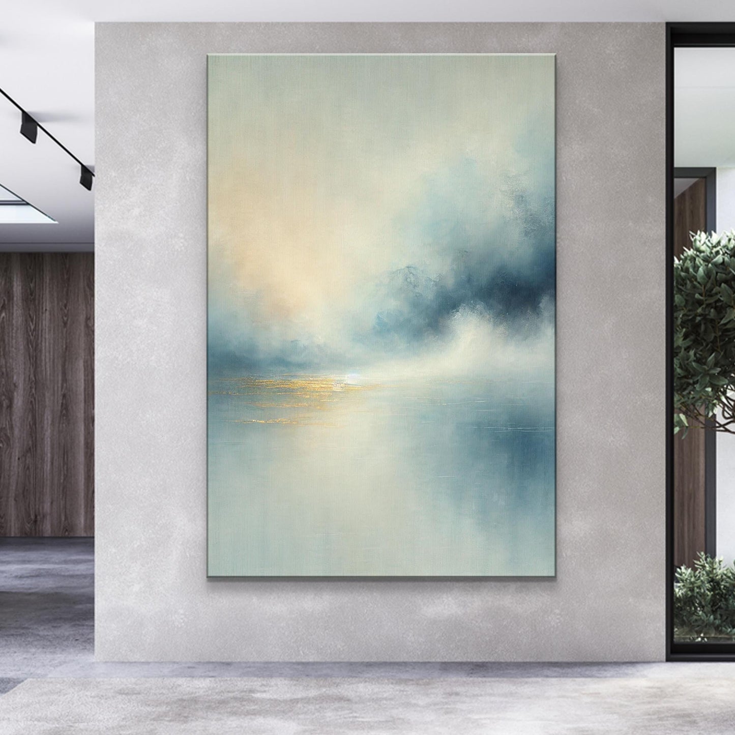 Abstract Calm Glow Wall Art