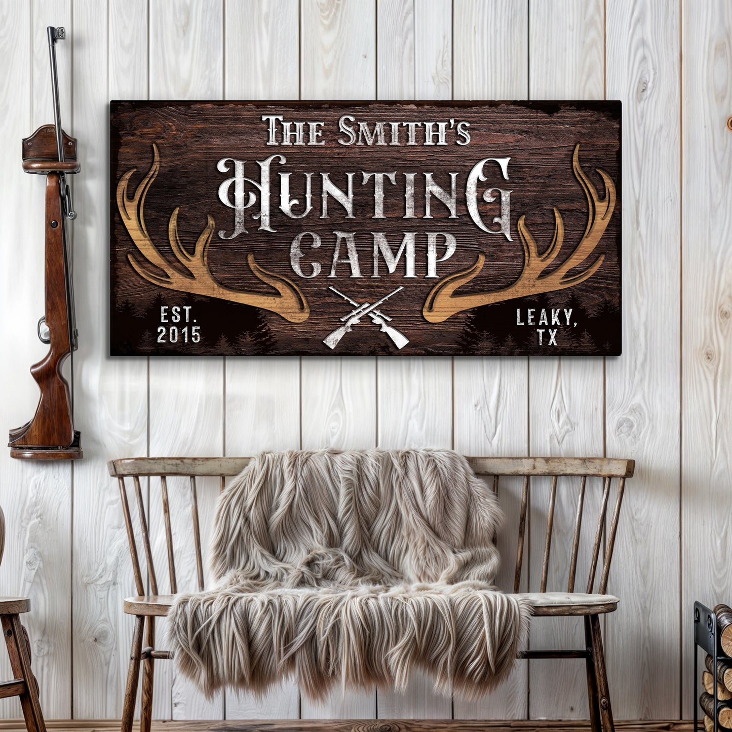 Family Hunting Camp Sign