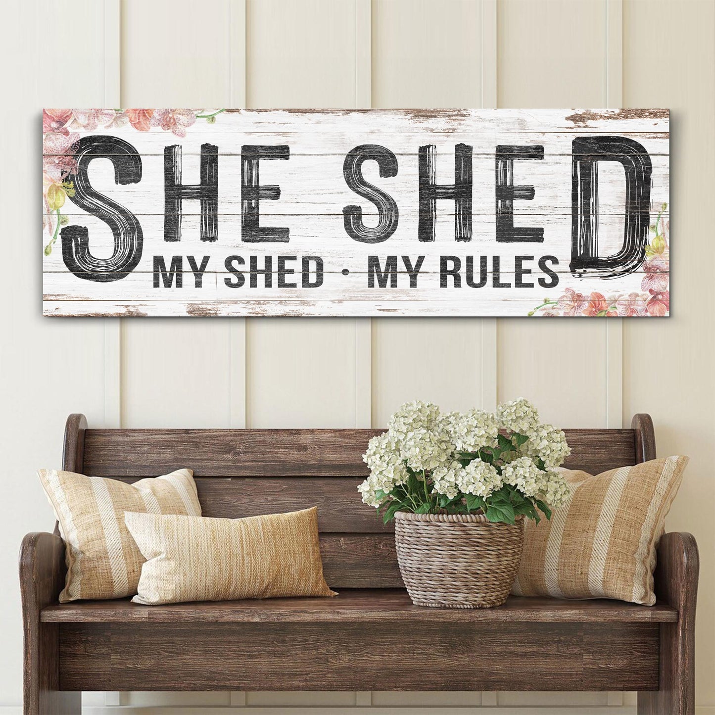 Personalized She Shed Sign XIV