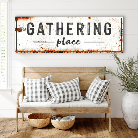 The Gathering Place Dining Room Sign