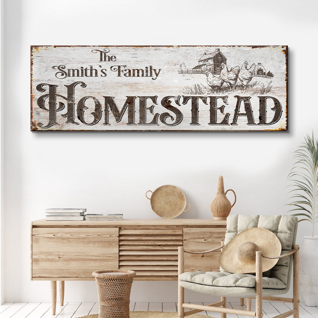 Family Homestead Sign II