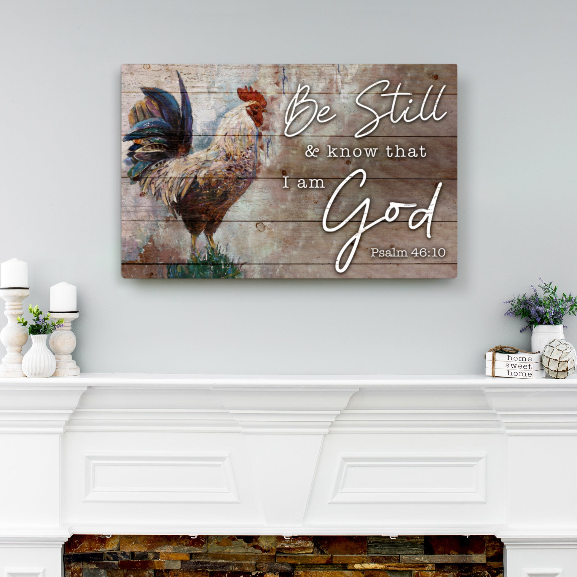 Be Still Faith Sign