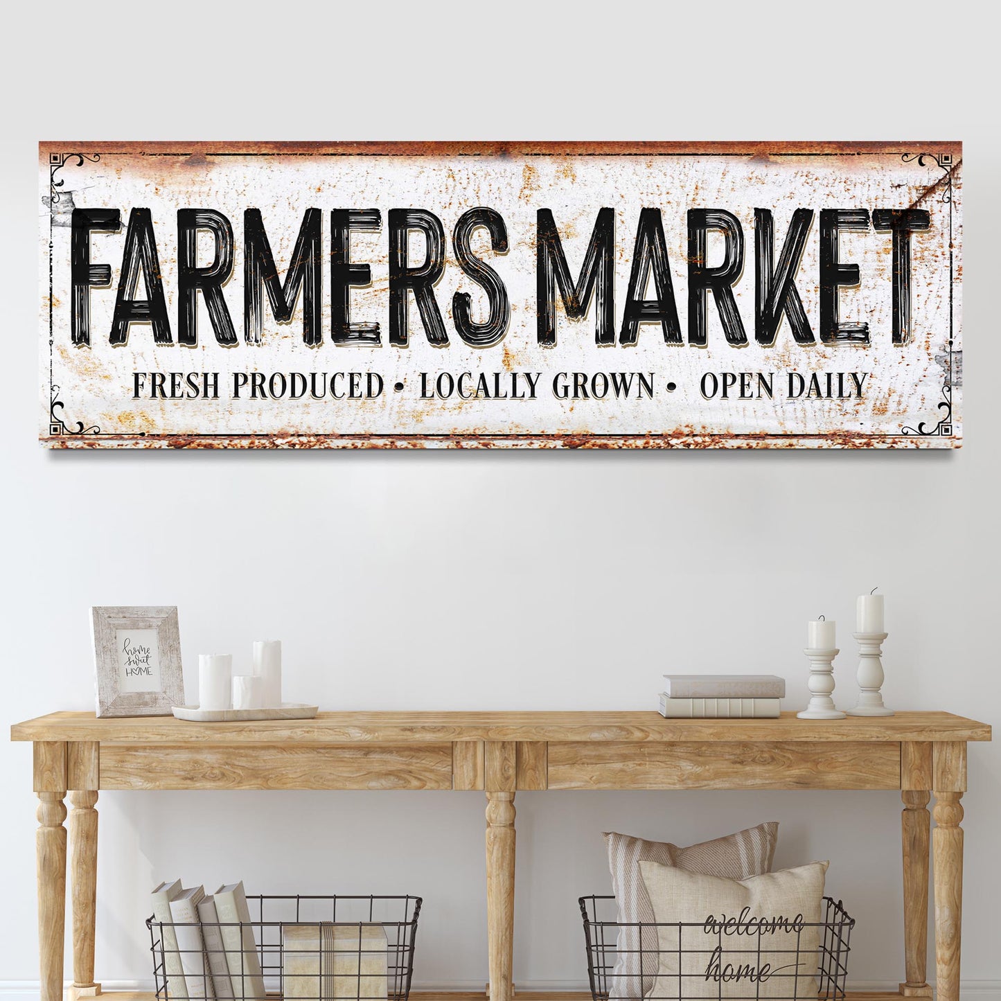 Farmers Market Sign II