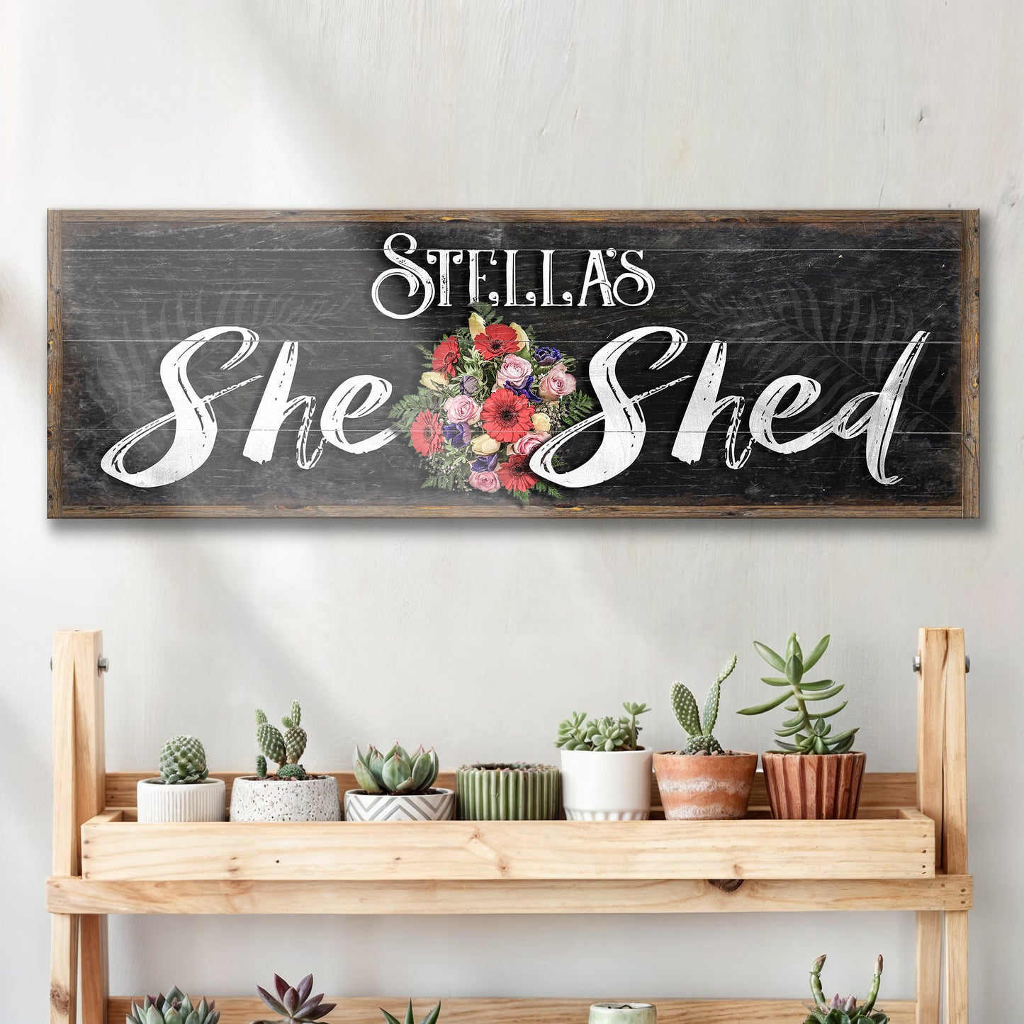 Personalized She Shed Sign VI