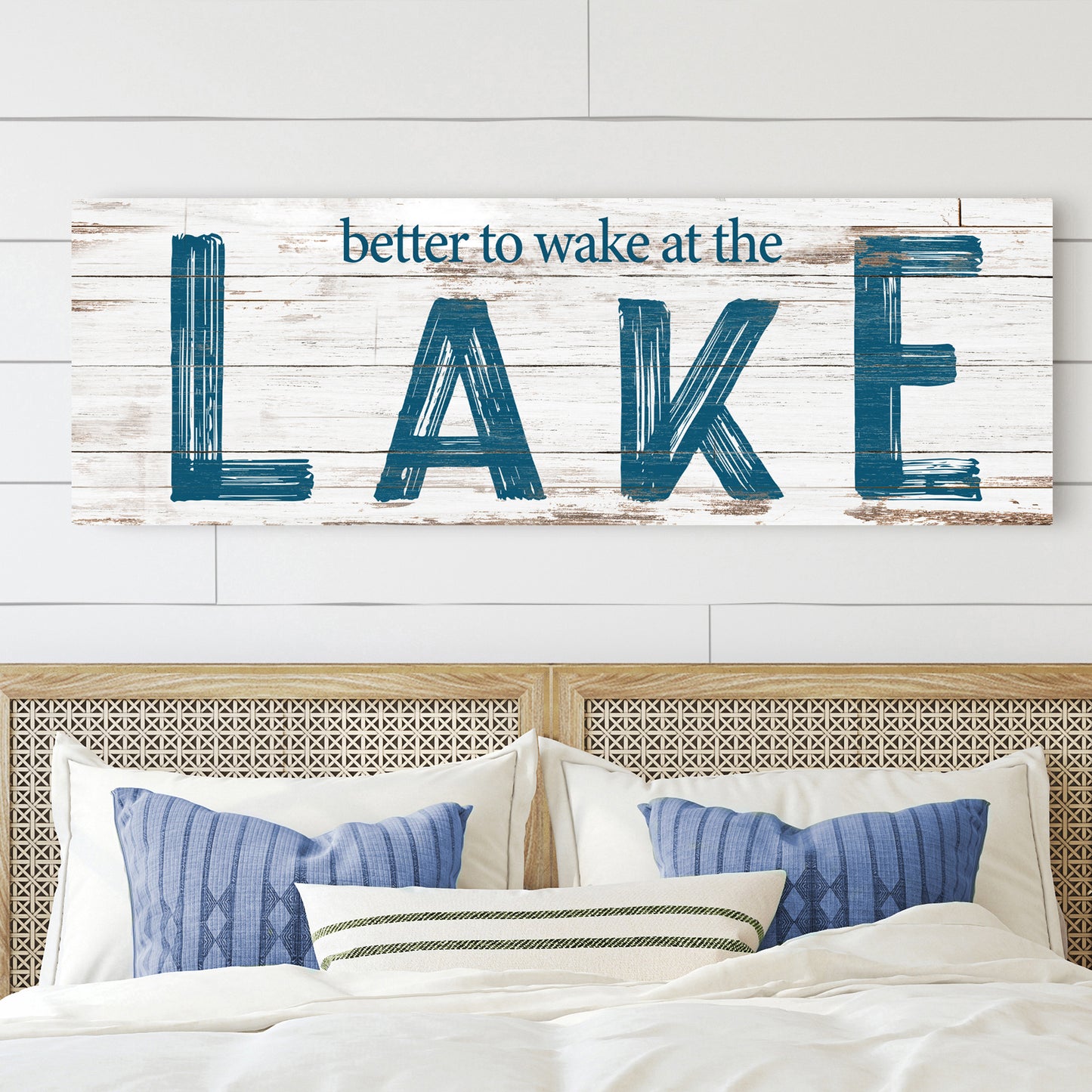 Better To Wake At The Lake Sign II