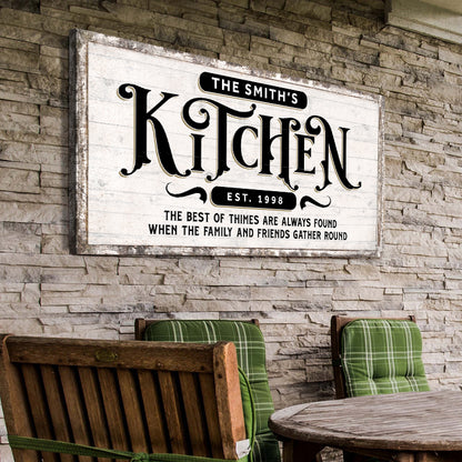 Kitchen Sign VII  - Image by Tailored Canvases