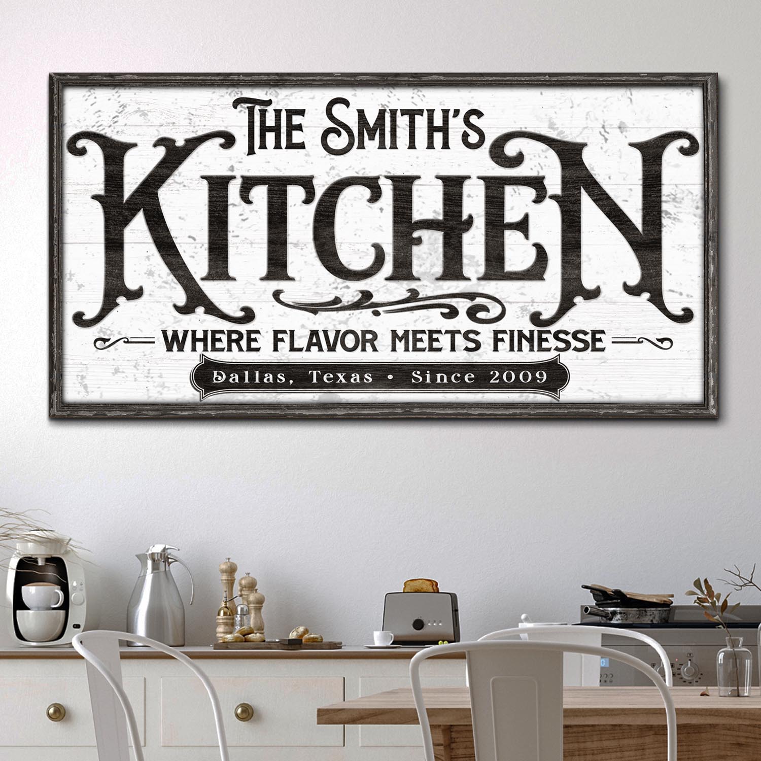 Kitchen Sign IX - Image by Tailored Canvases