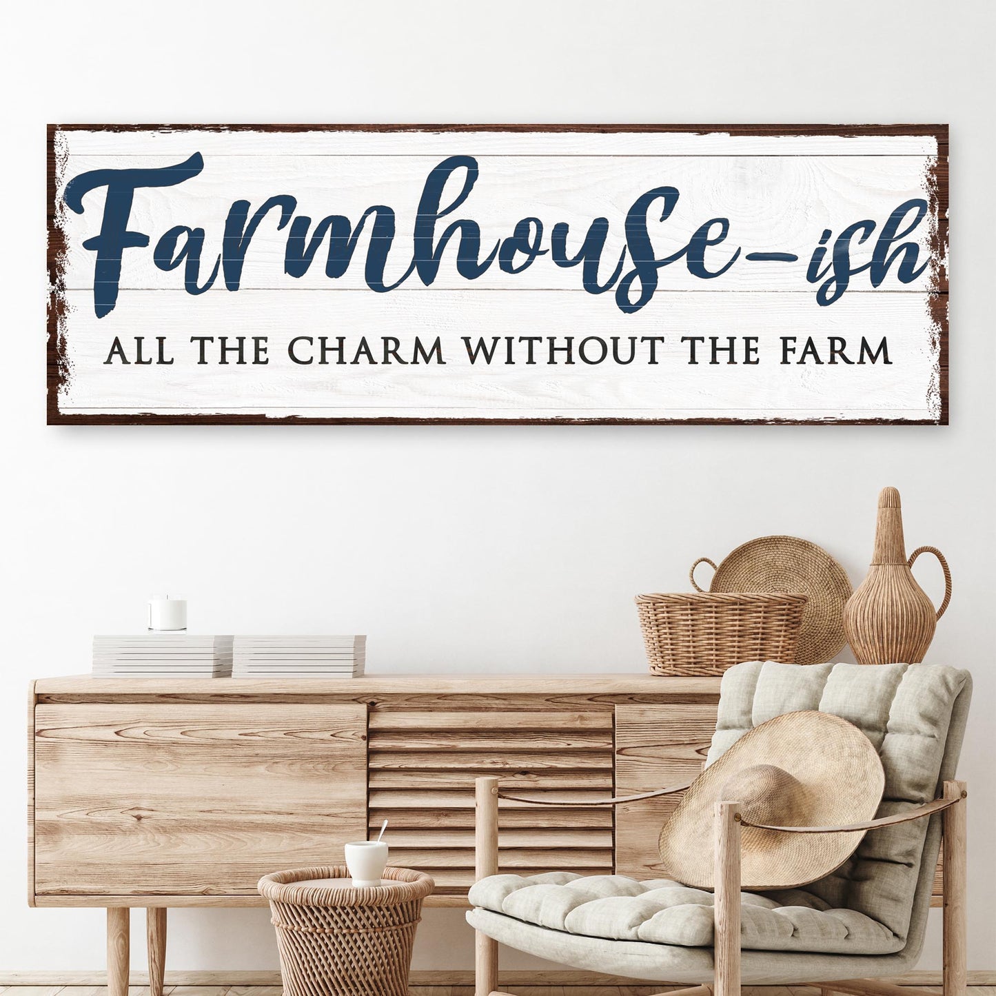 Farmhouse-Ish Sign VII