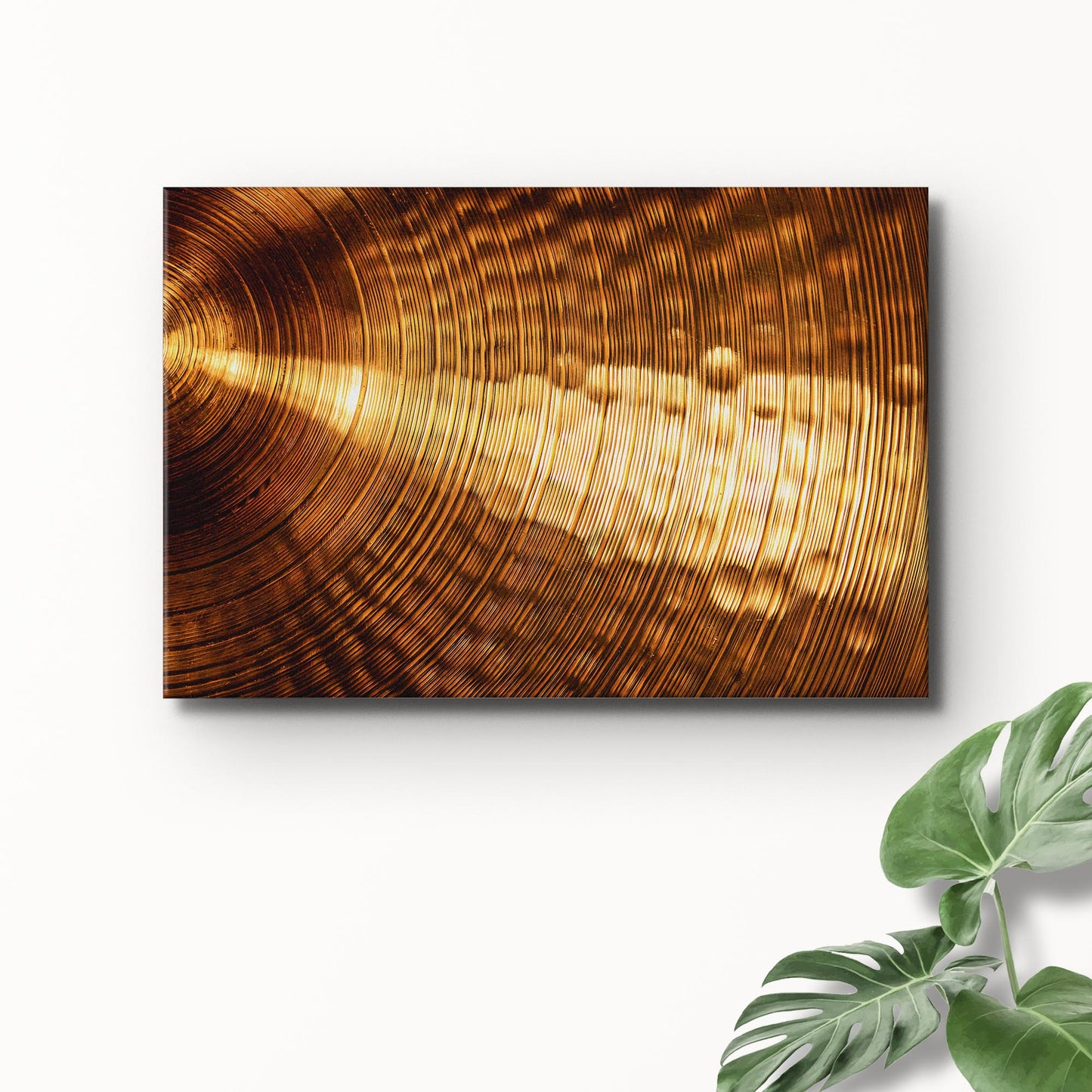 Cymbal Up Close Canvas Wall Art Style 2 - Image by Tailored Canvases