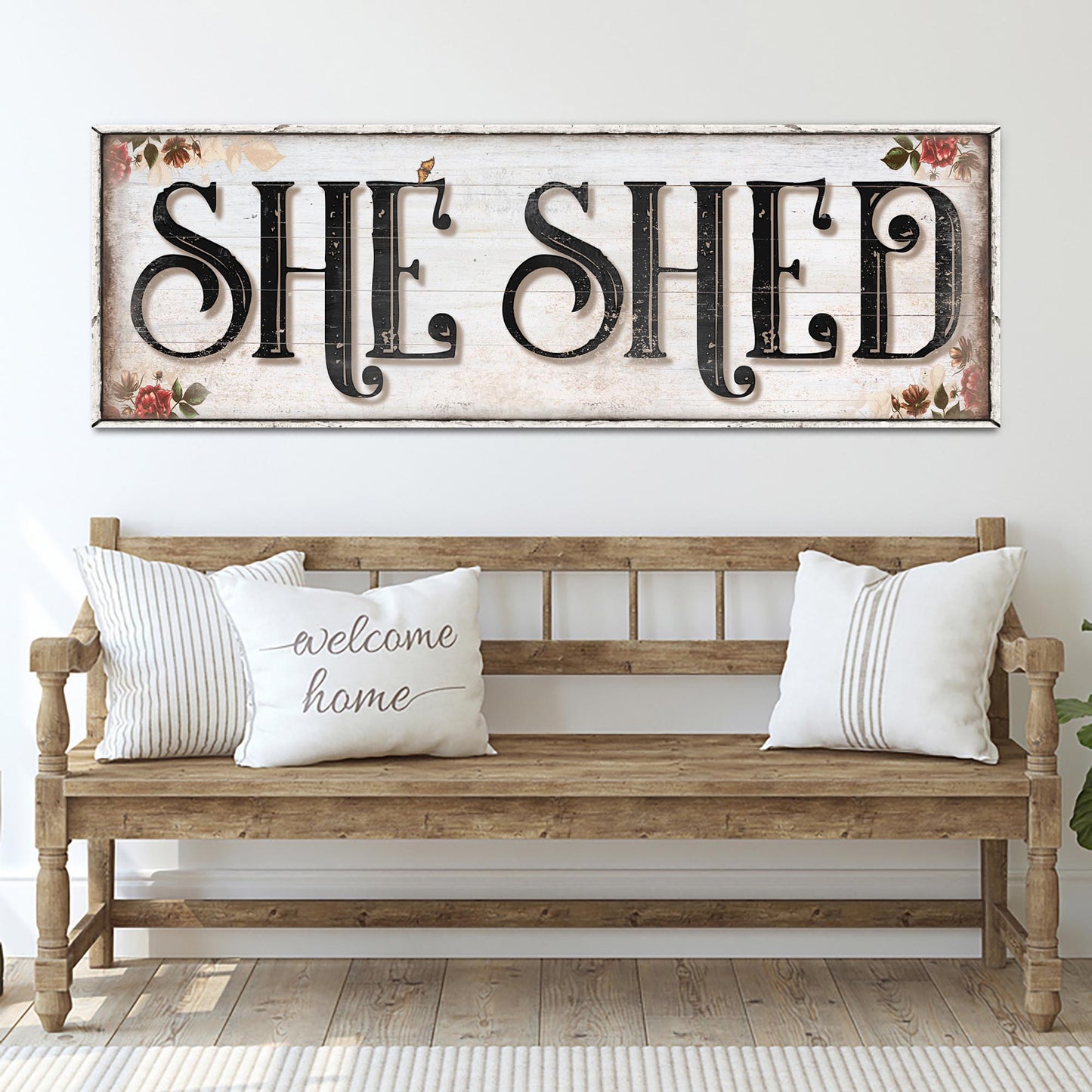 Personalized She Shed Sign XV