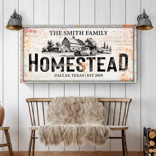 Homestead Sign VIII