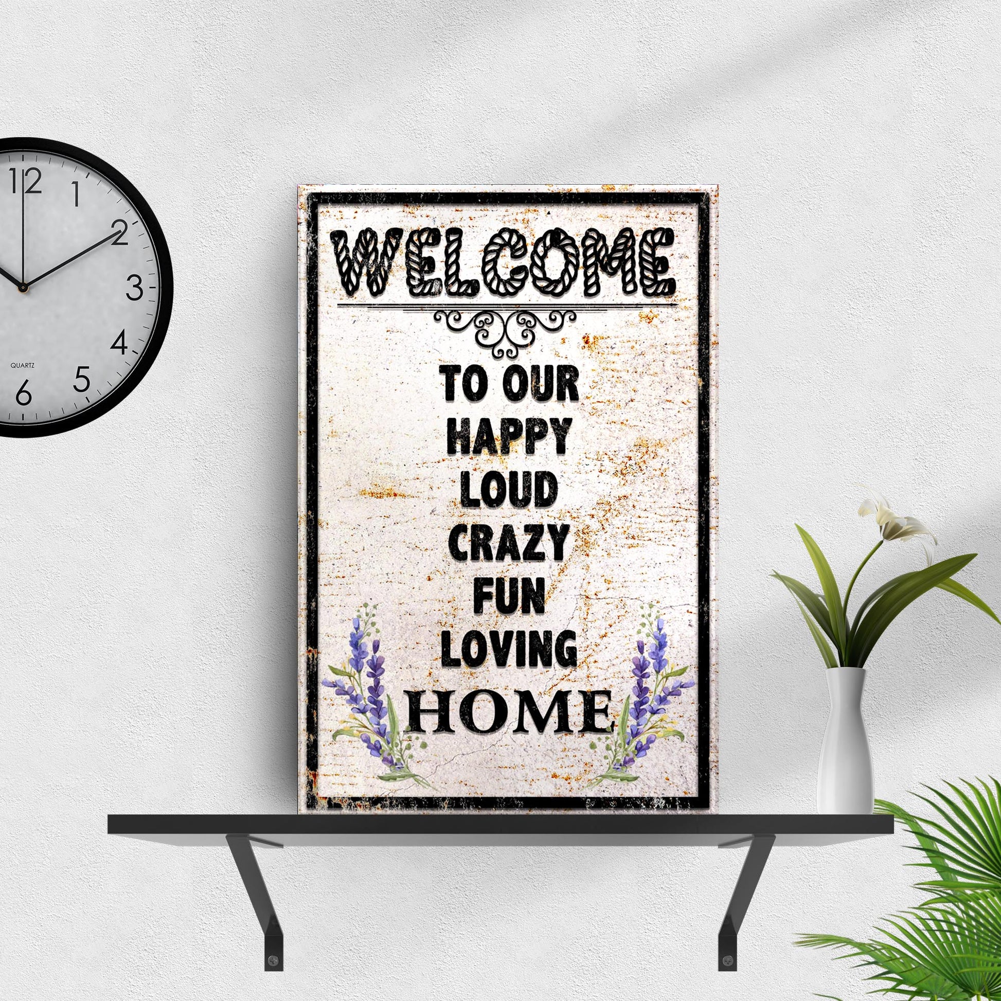 Funny Home Signs II Style 1 - Image by Tailored Canvases