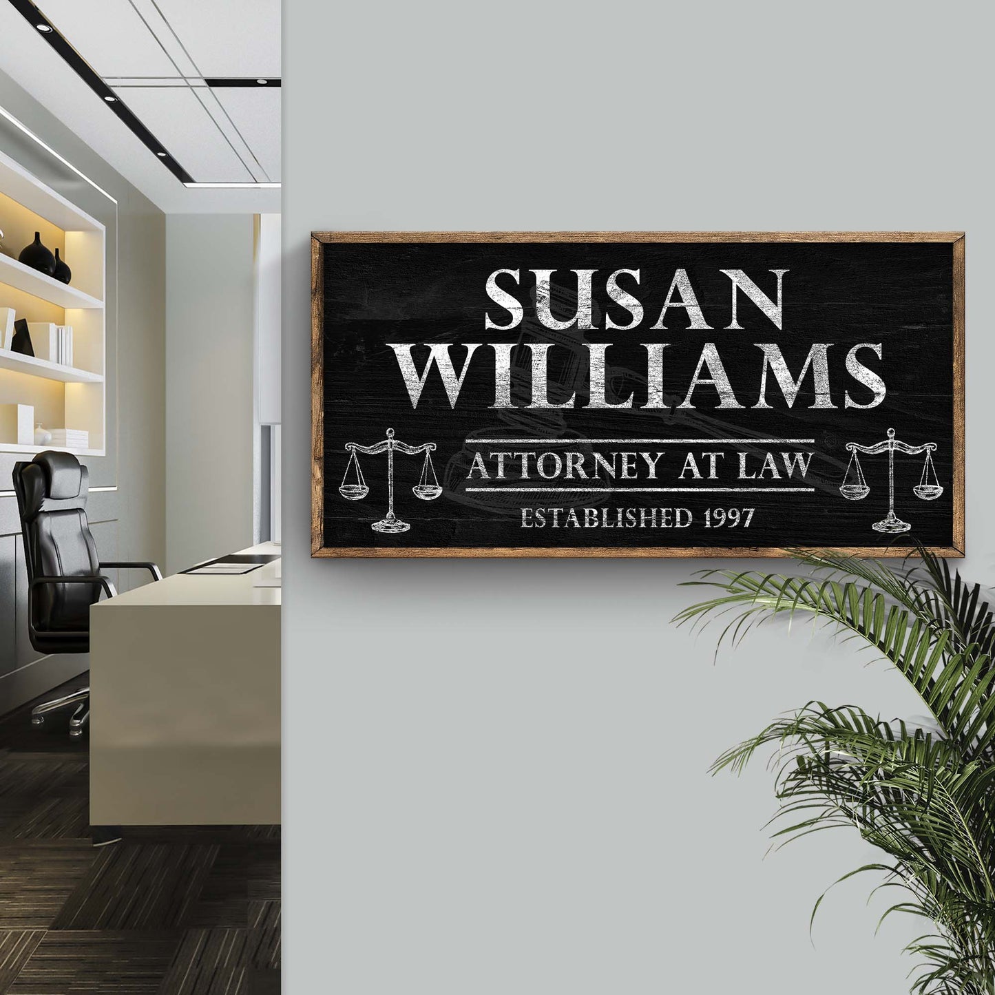 Lawyer Sign X Style 1 - Image by Tailored Canvases
