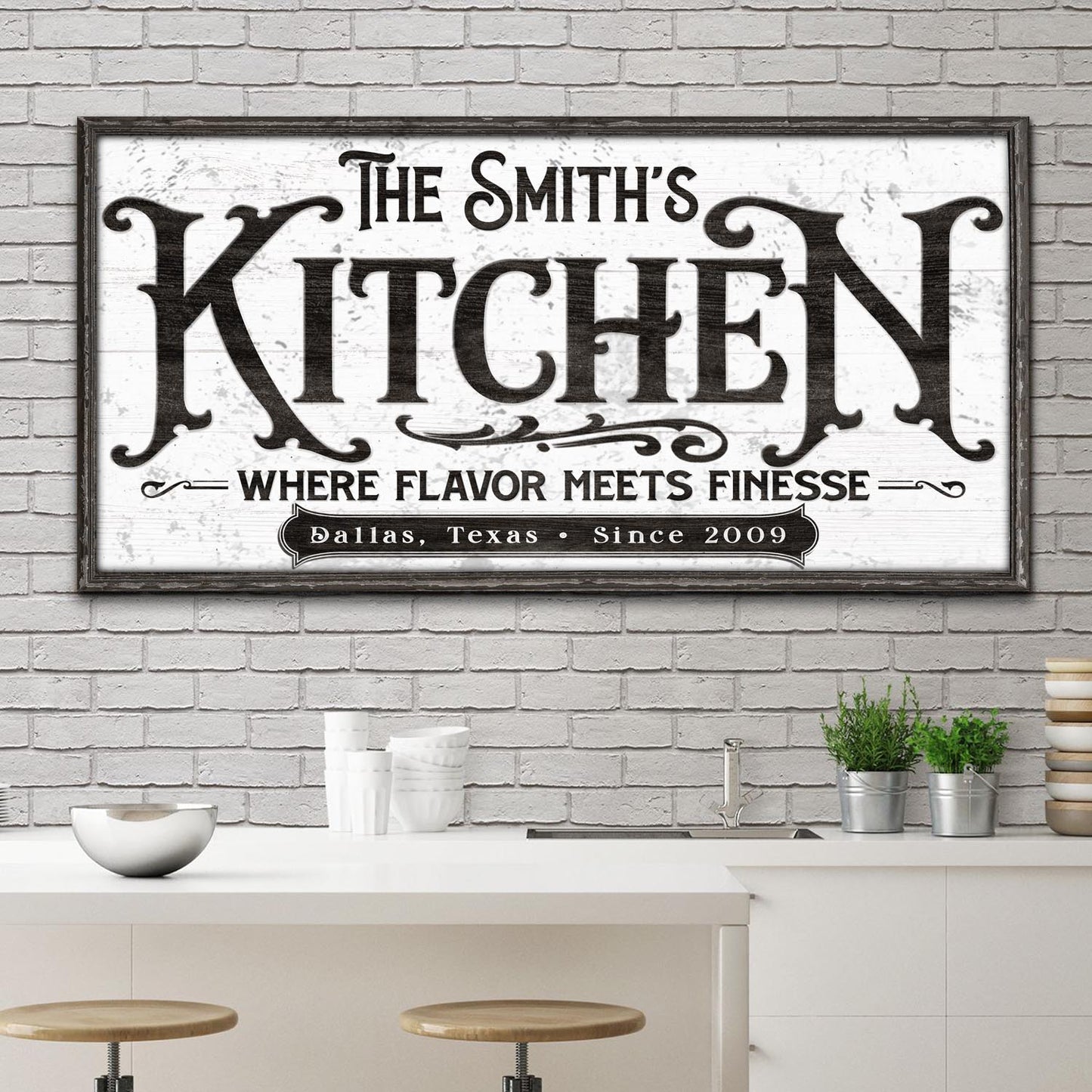 Kitchen Sign IX - Image by Tailored Canvases