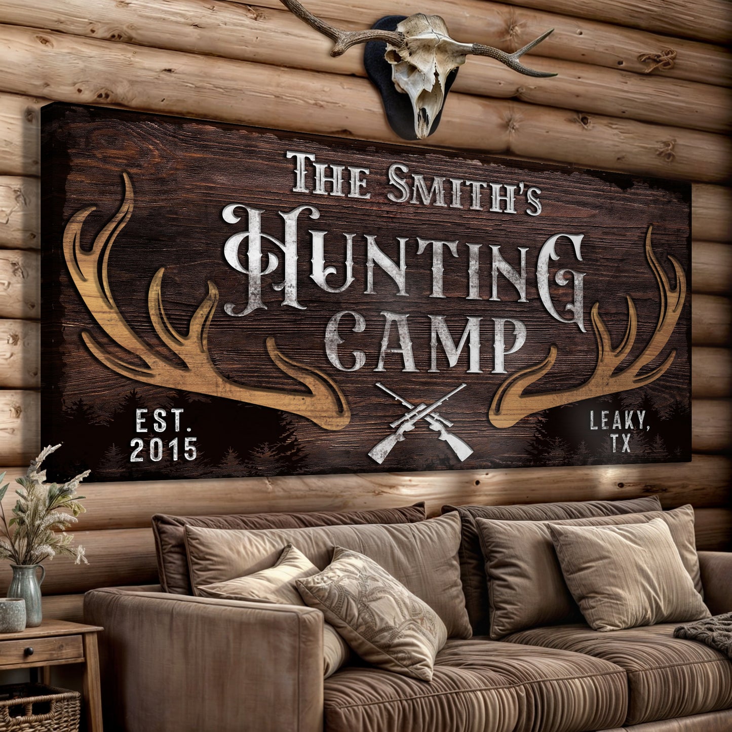 Family Hunting Camp Sign