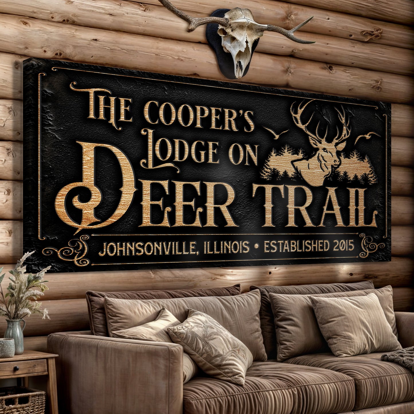 Hunting Lodge Sign