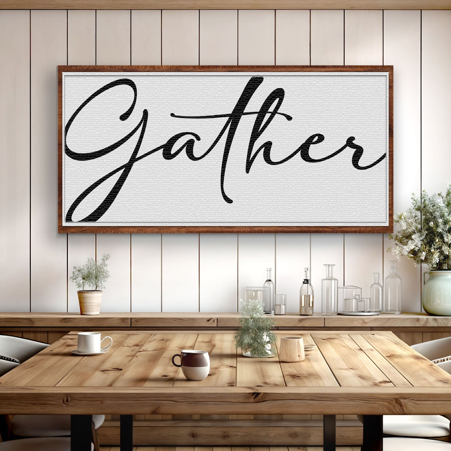 Gather Sign XV Style 1 - Image by Tailored Canvases