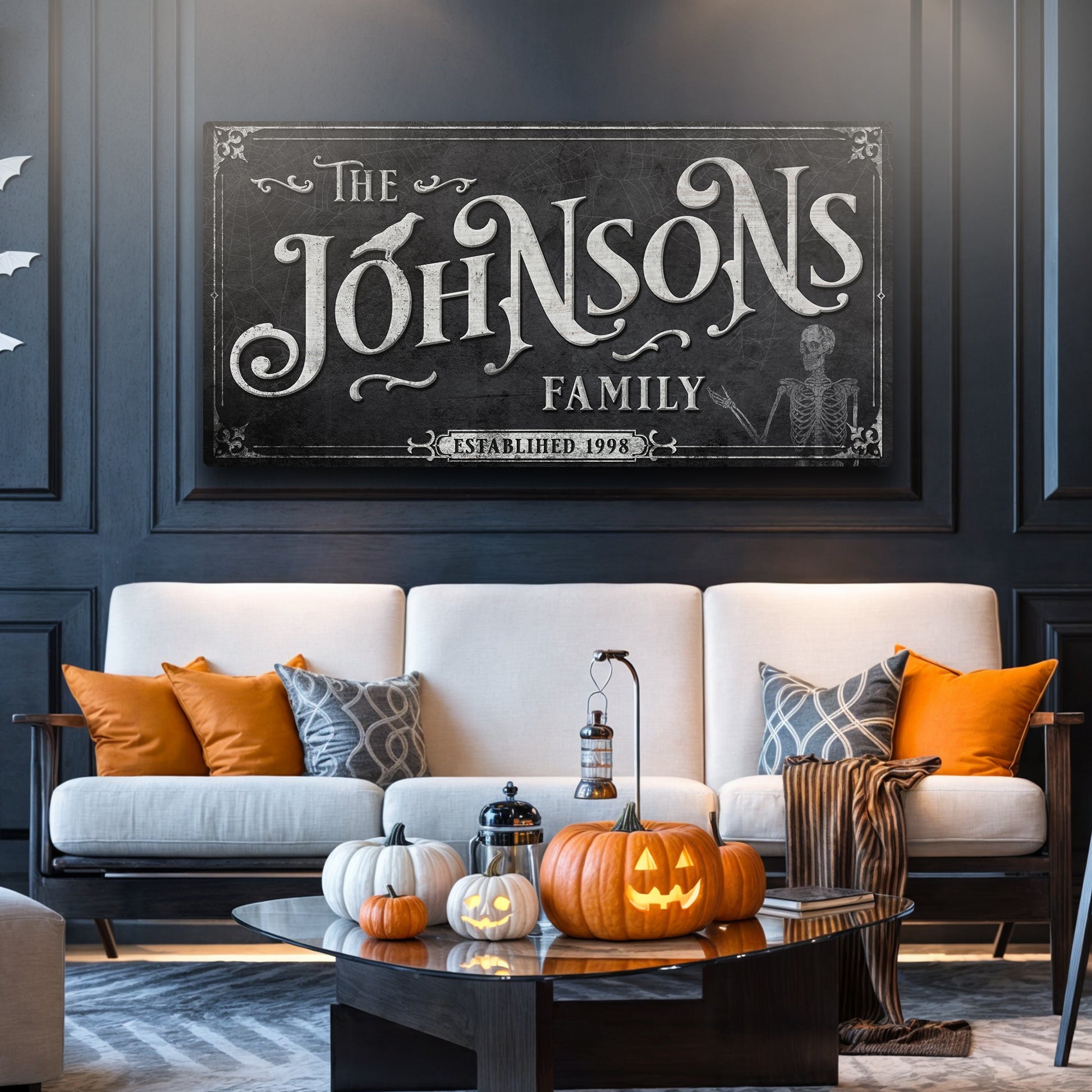 Personalized Gothic Sign III Style 2 - Image by Tailored Canvases