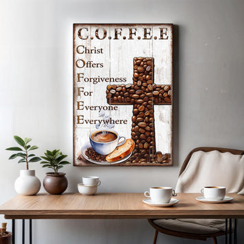 Our C.O.F.F.E.E Faith Sign V