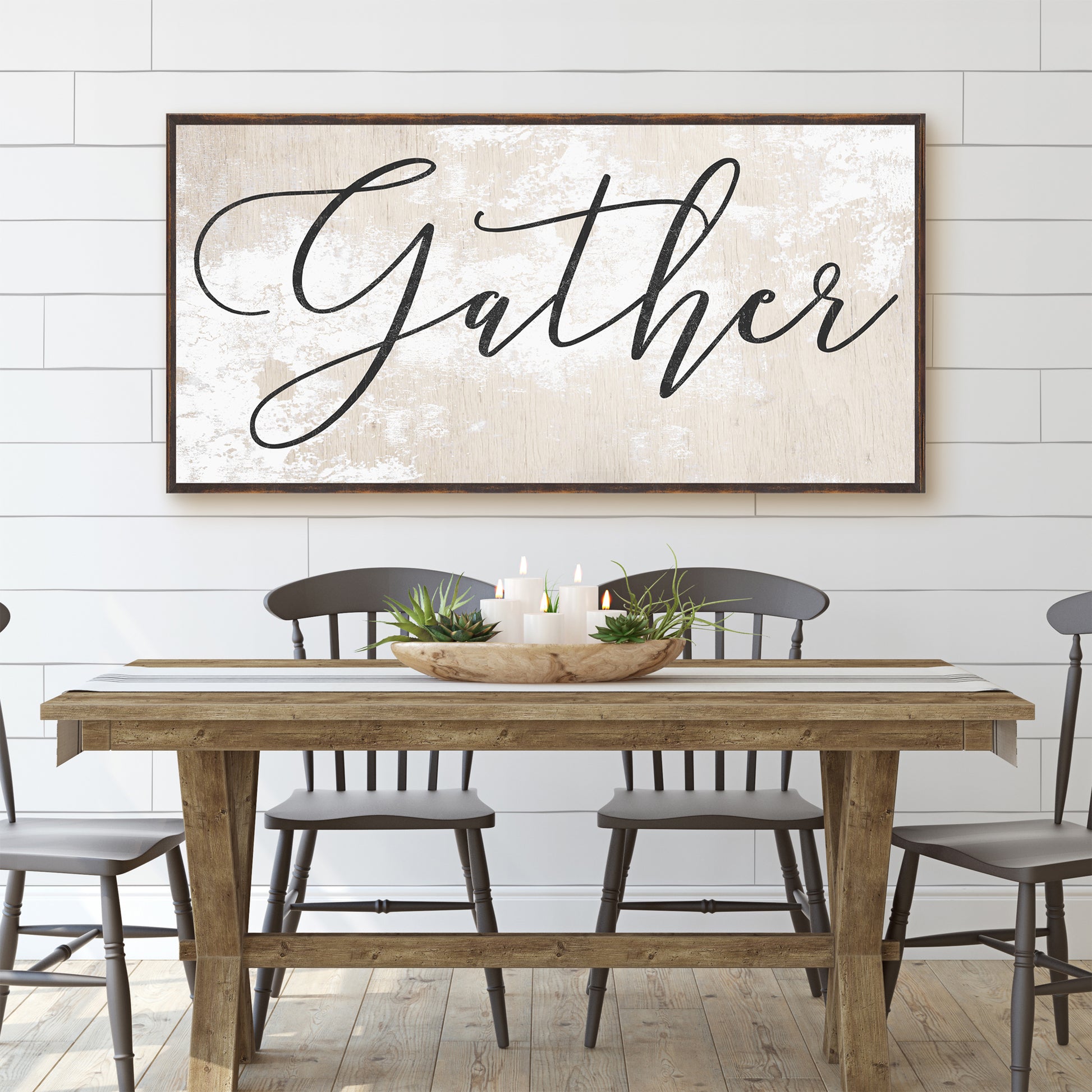 Gather Sign XII Style 1 - Image by Tailored Canvases