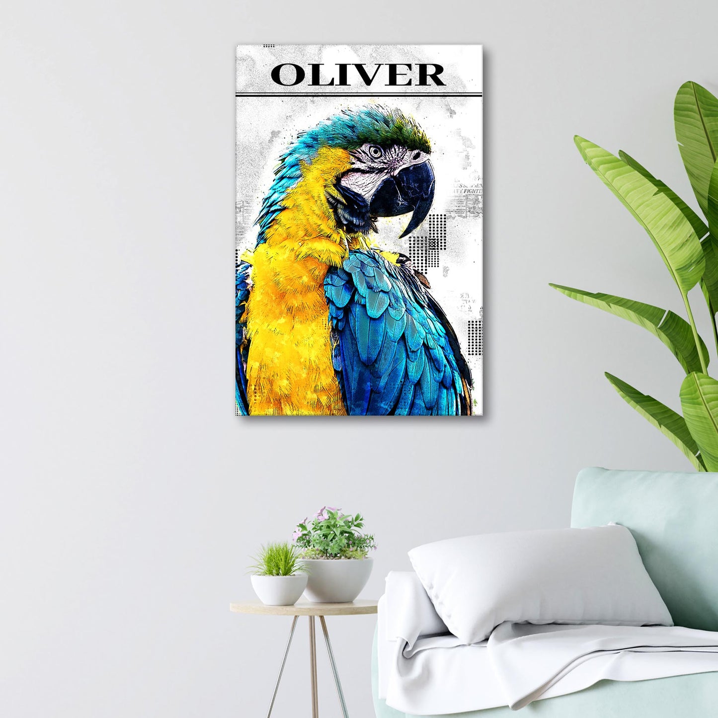 Birds Editorial Media Sign Style 1 - Image by Tailored Canvases