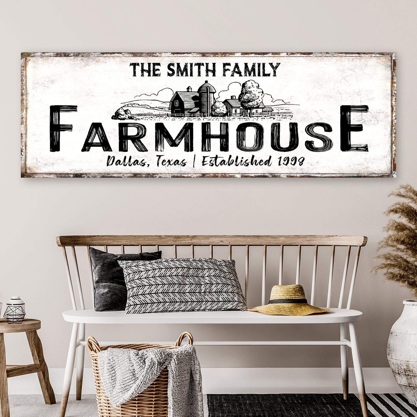 Rustic Farmhouse Sign XIII