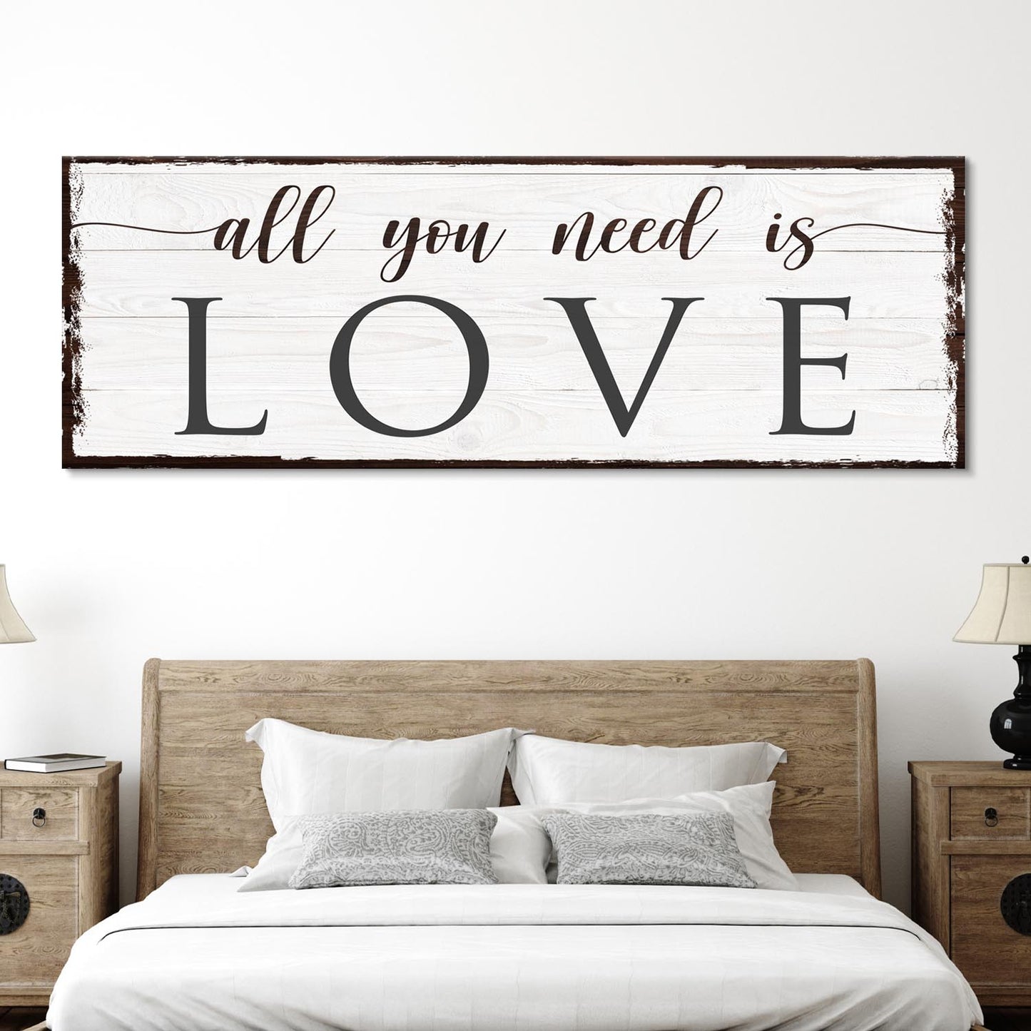 All You Need Is Love Sign - Image by Tailored Canvases