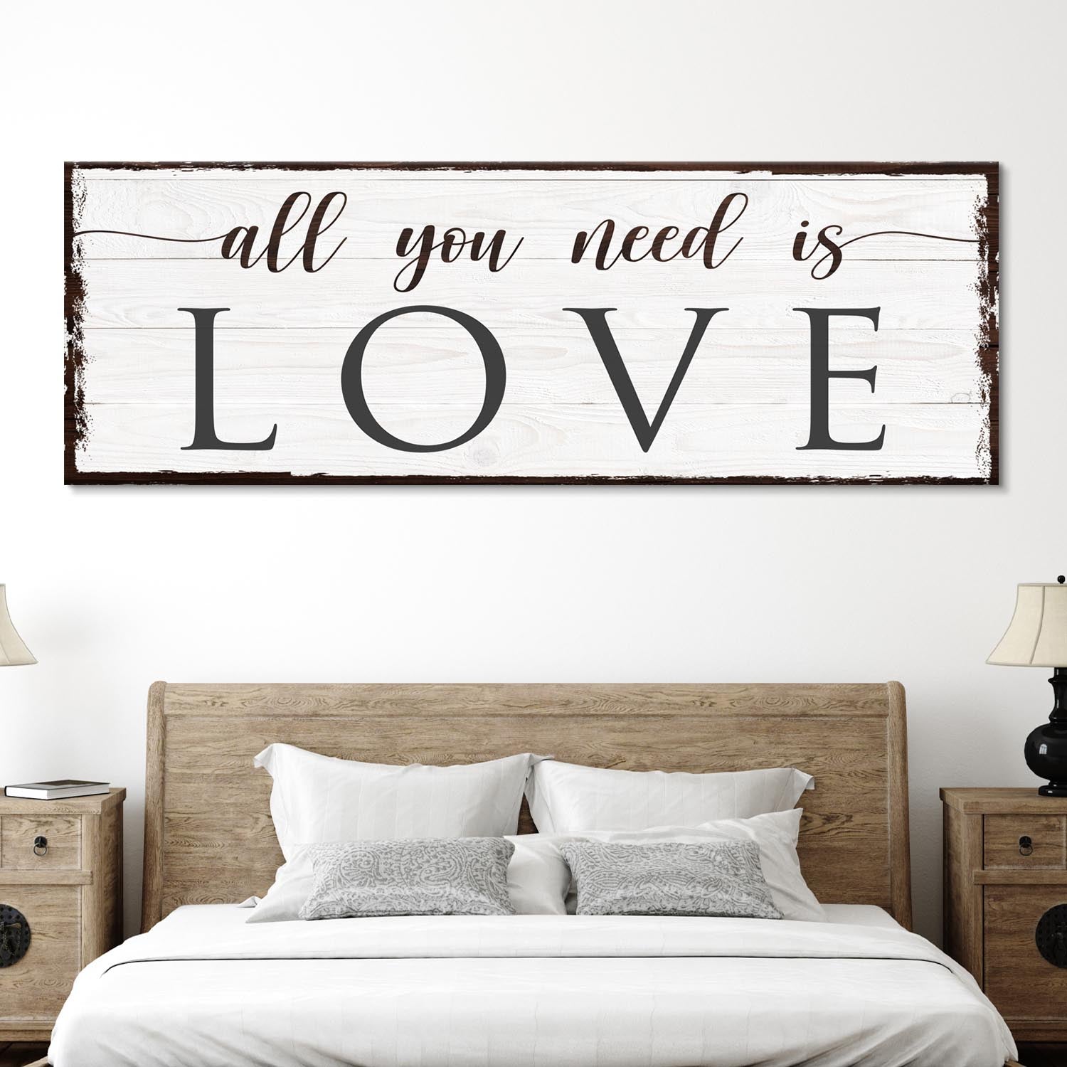 All You Need Is Love Sign - Image by Tailored Canvases