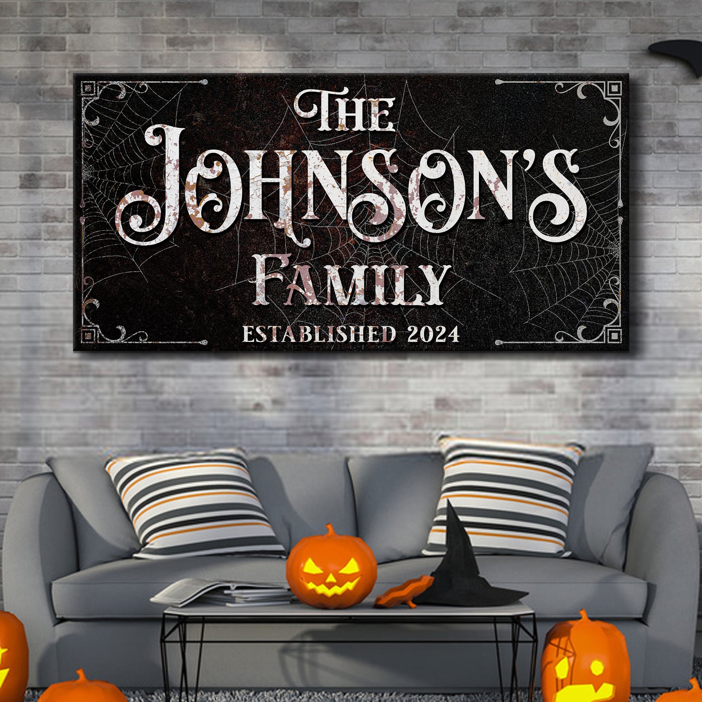 Personalized Gothic Sign Style 1 - Image by Tailored Canvases