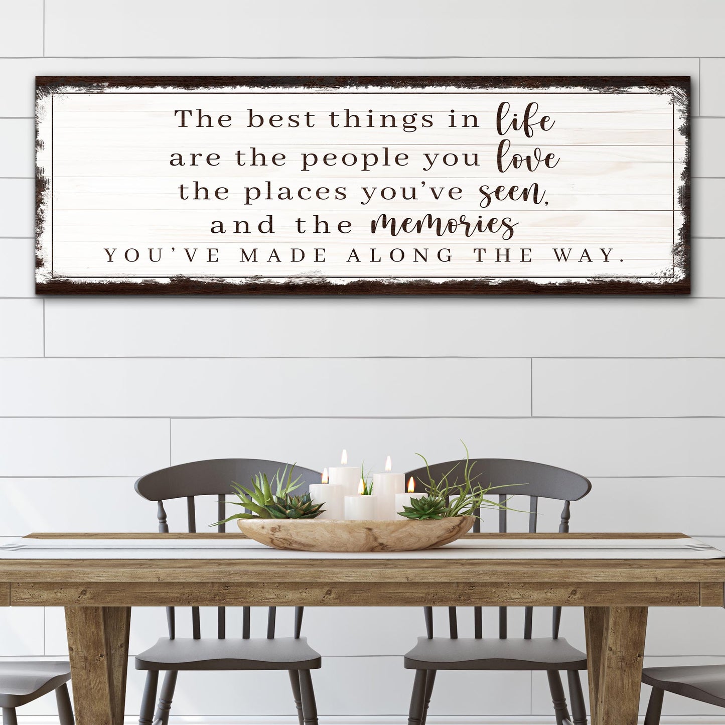 The Best Things In Life Sign VII