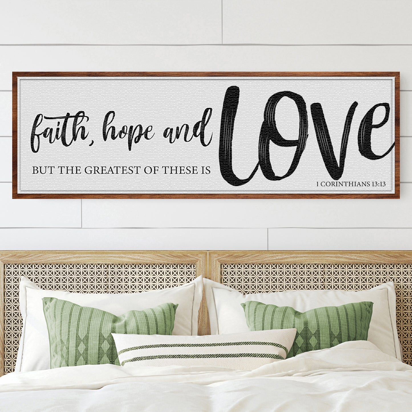 Faith Hope And Love 1 Corinthians 13:13 Faith Sign II