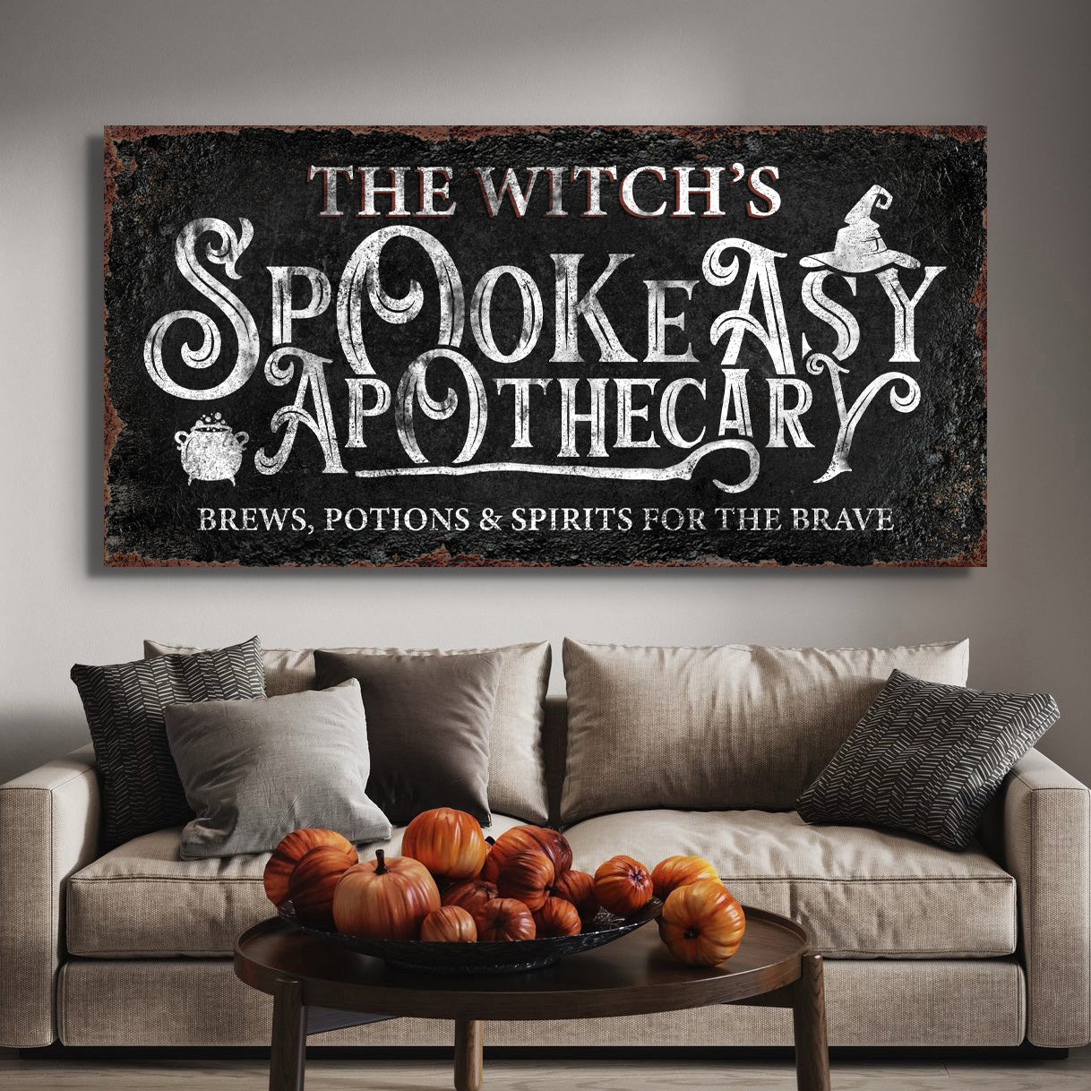 Apothecary Spookeasy Bar Sign