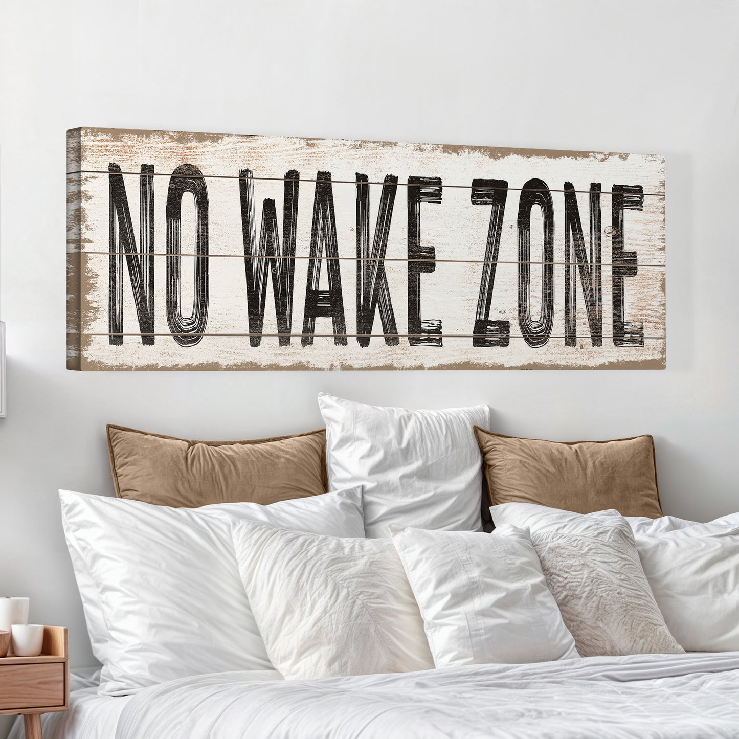 No Wake Zone Sign XVII