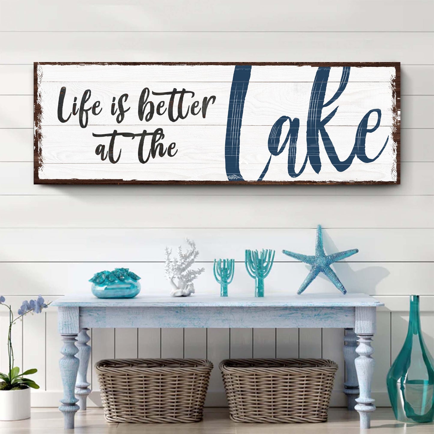 Life Is Better At The Lake Sign II