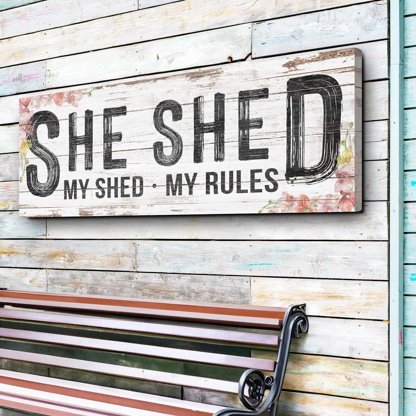 Personalized She Shed Sign XIV