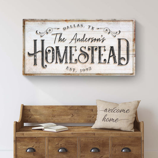 Homestead Sign VII