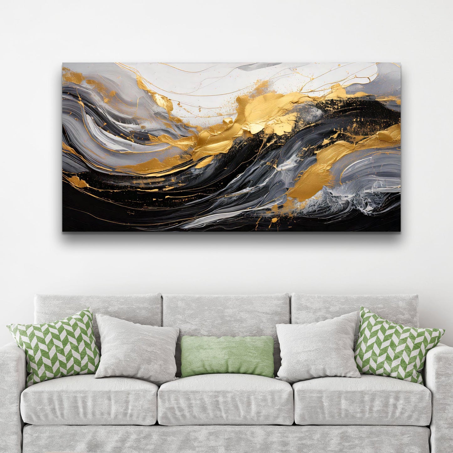 Modern Abstract Shadows Wall Art