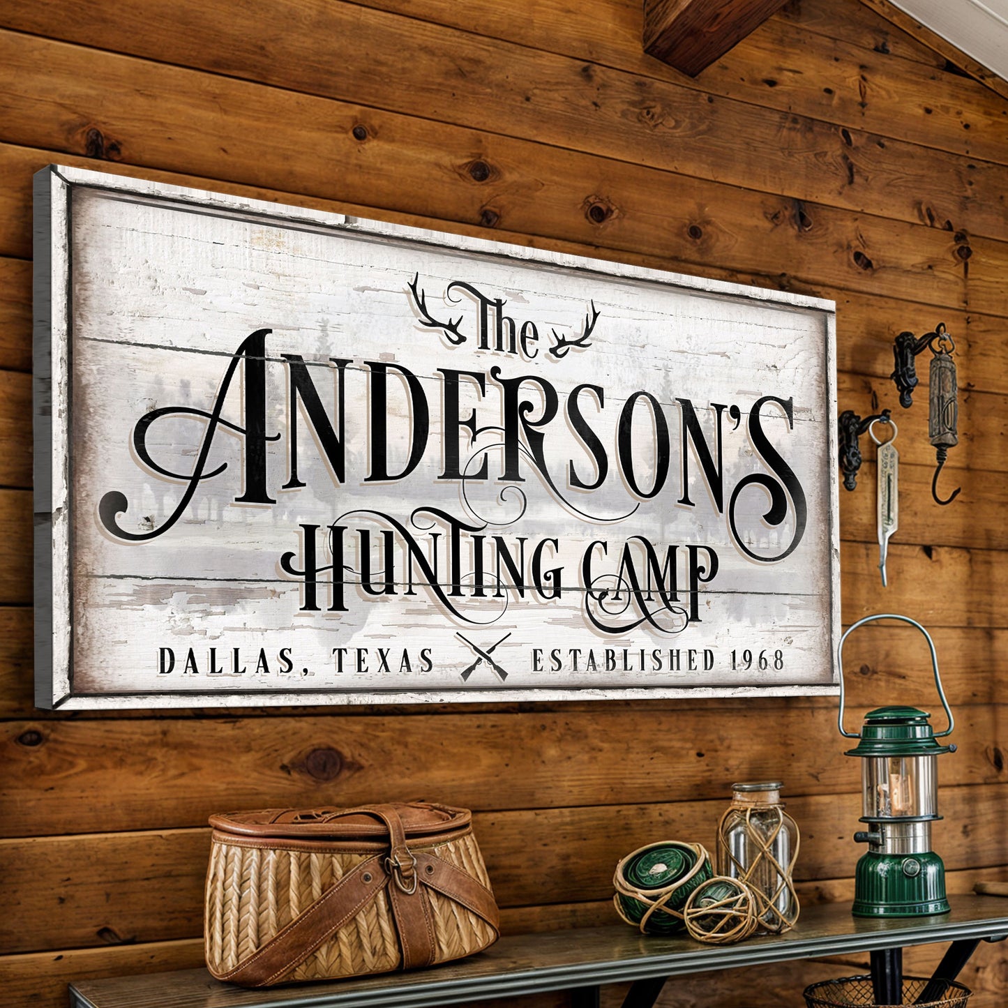 Family Hunting Camp Sign II