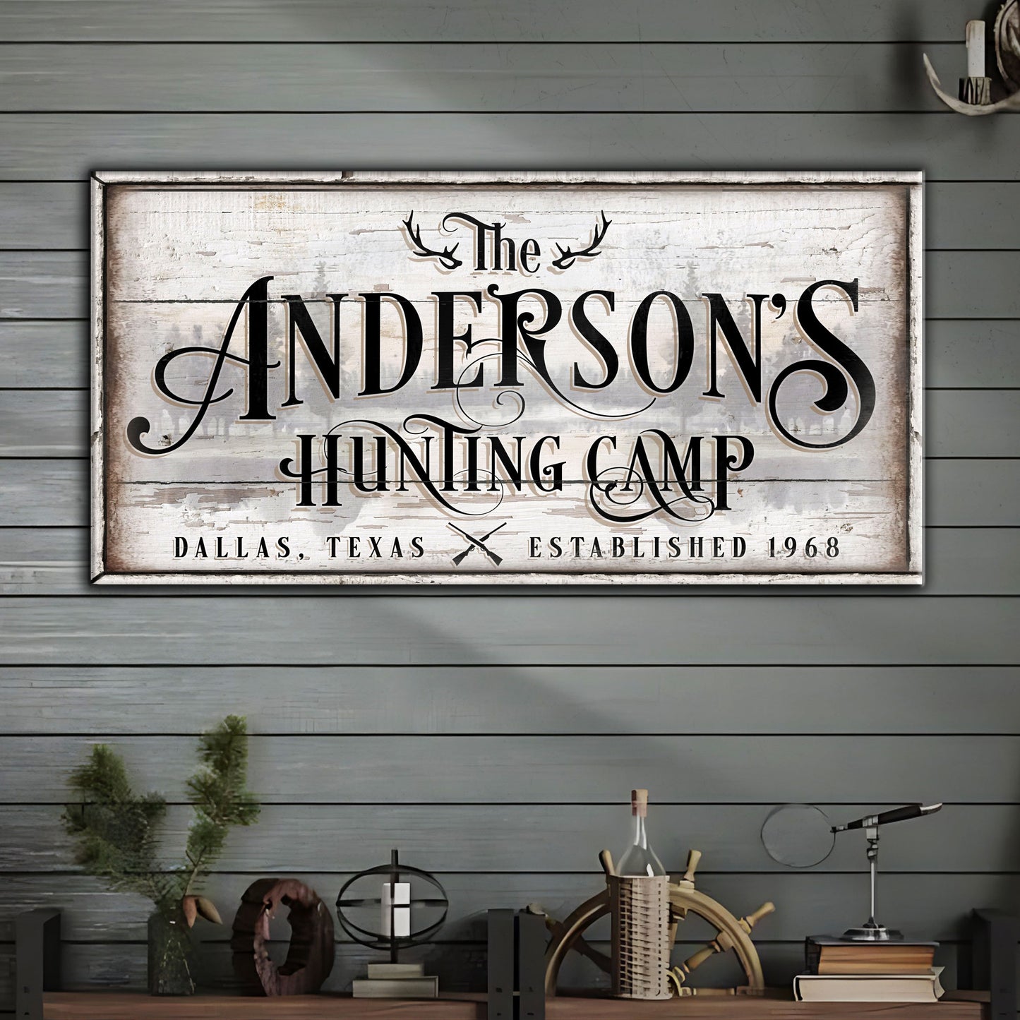 Family Hunting Camp Sign II