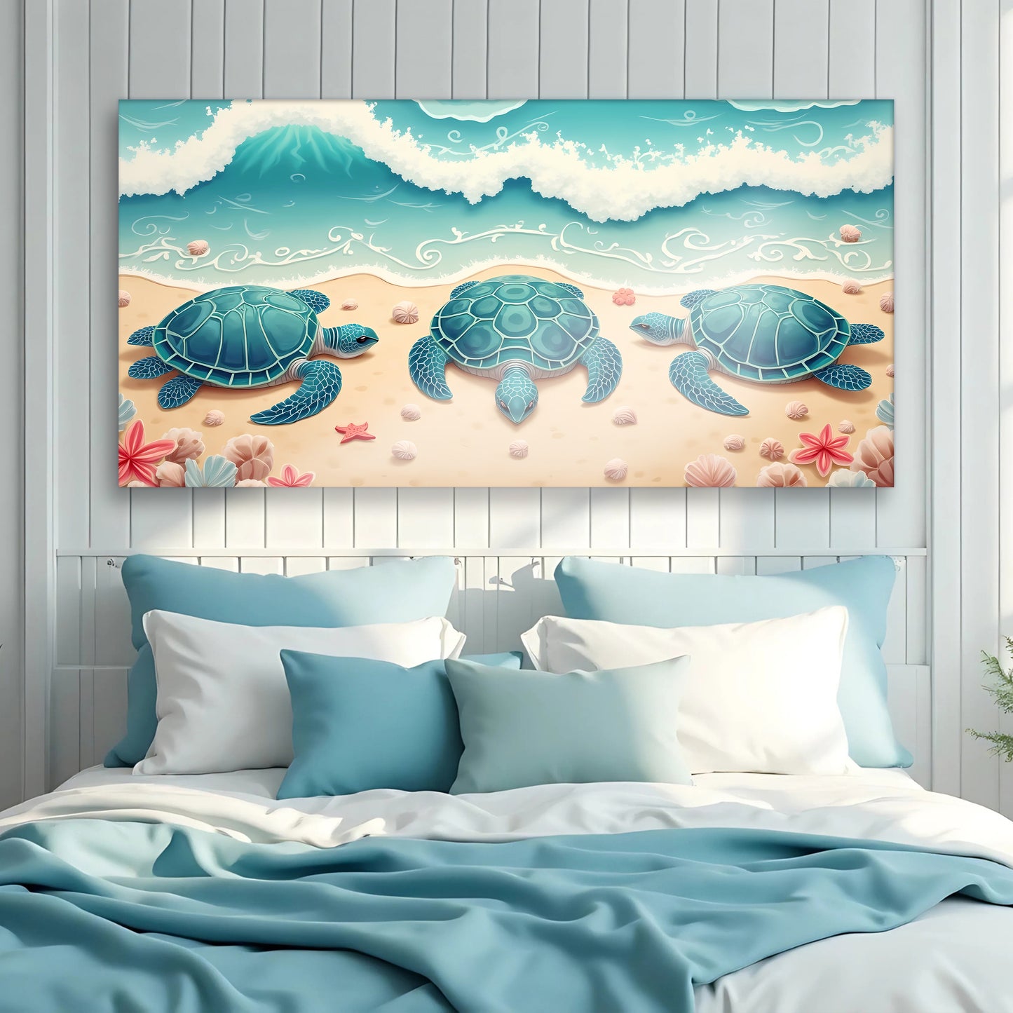 3D Coastal Wall Art II