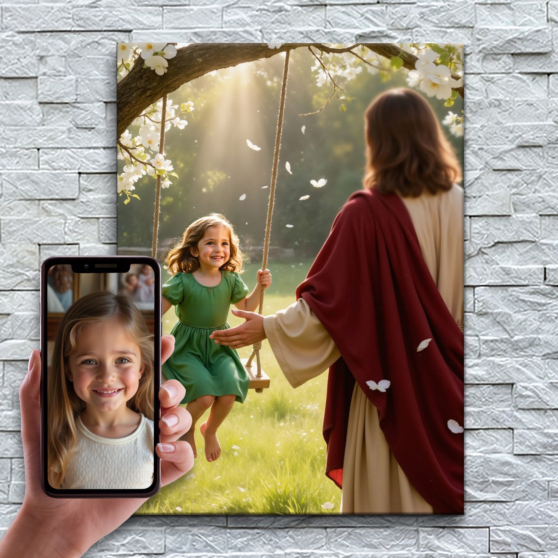 The Enchanted Garden Swing