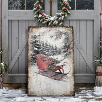 Vintage Christmas Bells Wall Art II