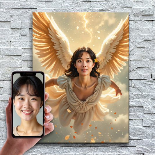 Heavenly Ascending Angel